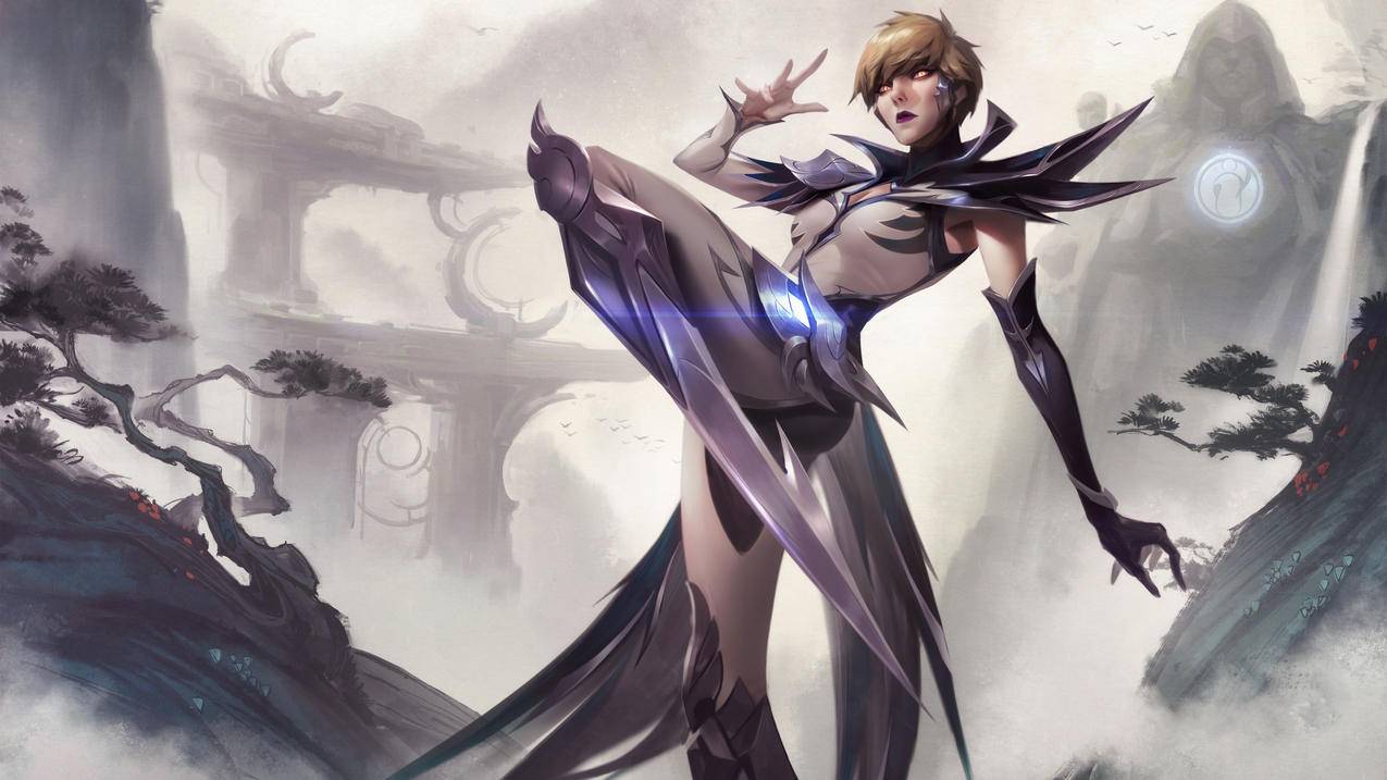 IG冠军皮肤 青钢影 卡密尔 4k原画壁纸