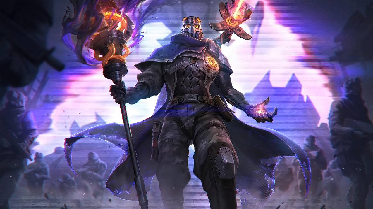 灵能特工 维克托《英雄联盟 lol》4K高清壁纸