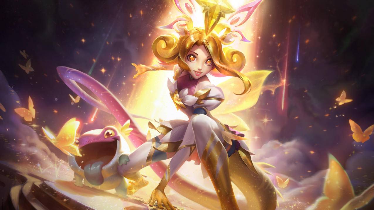 《英雄联盟 LOL》星之守护者 至臻 妮蔻 4K游戏高清壁纸