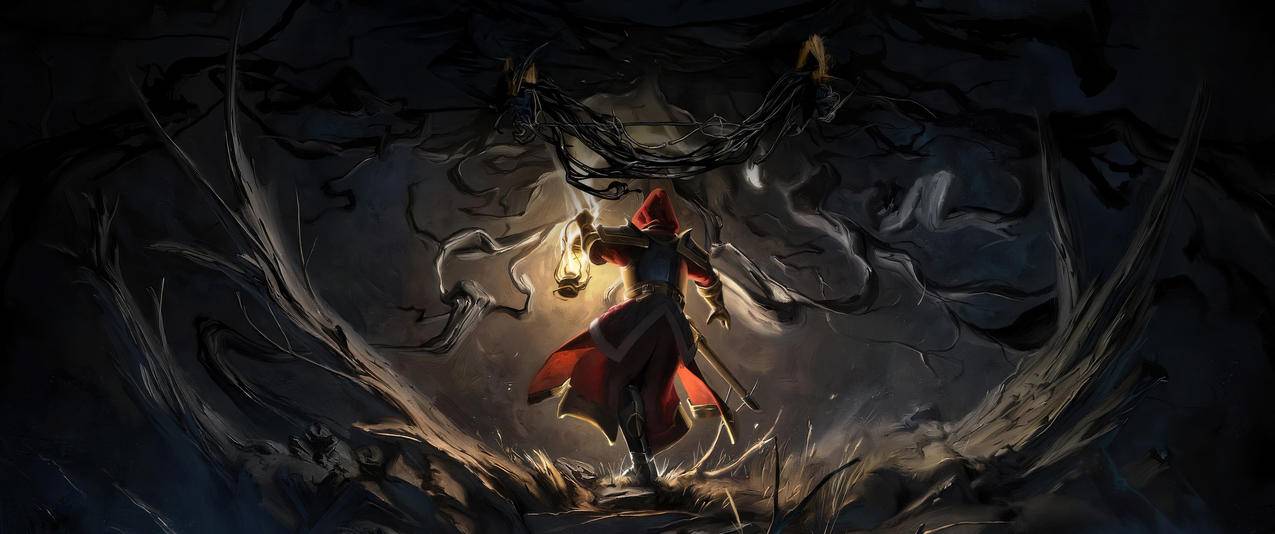 秘影曼德拉3440x1440带鱼屏壁纸