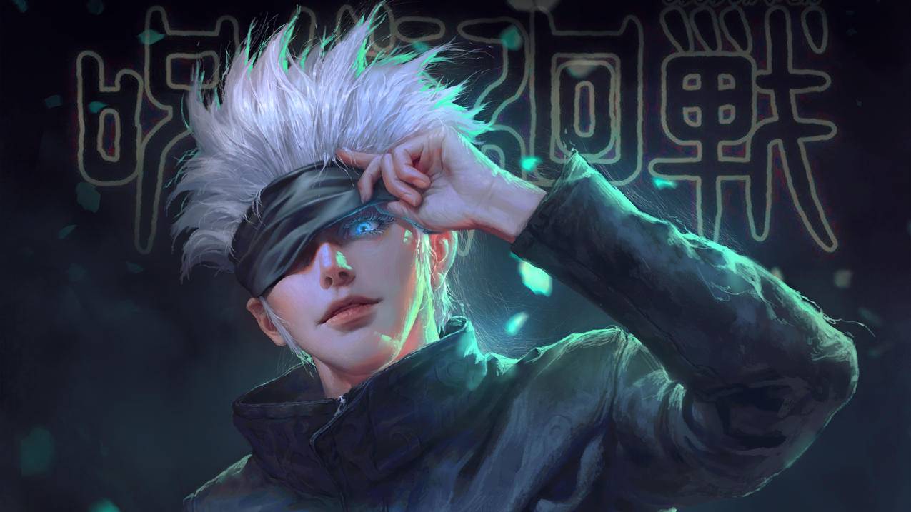 咒术回战 五条悟 同人 4K高清壁纸 3840x2160