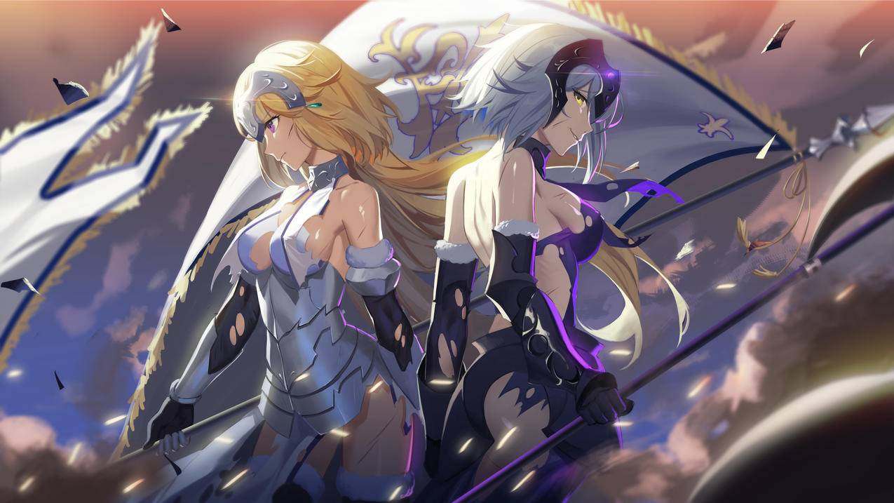 《Fate》SABER贞德 阿尔托莉雅 4K高清动漫壁纸