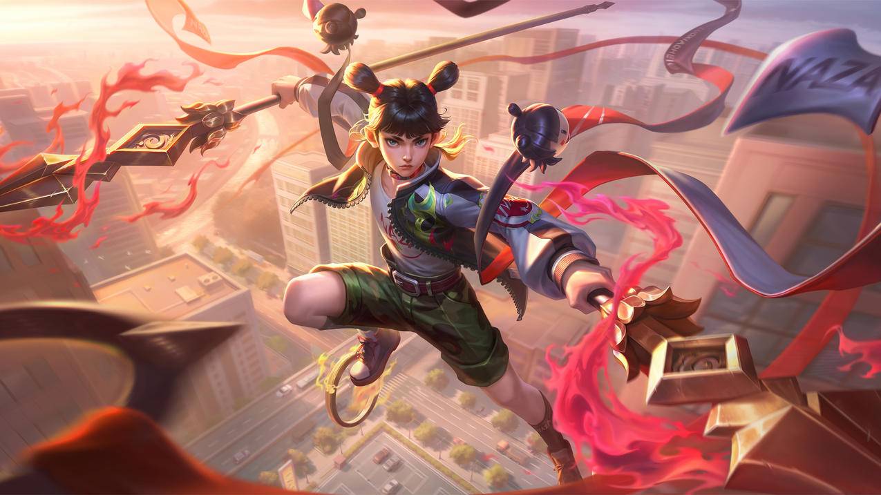 王者荣耀哪吒 罗小黑战记 4K高清 游戏壁纸