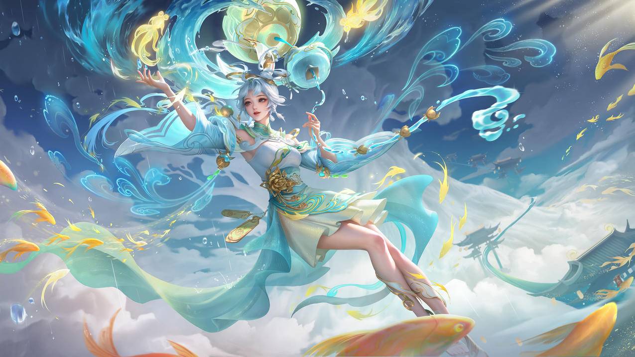 王者荣耀 公孙离 云诺千山 4K高清 游戏壁纸 3840x2160
