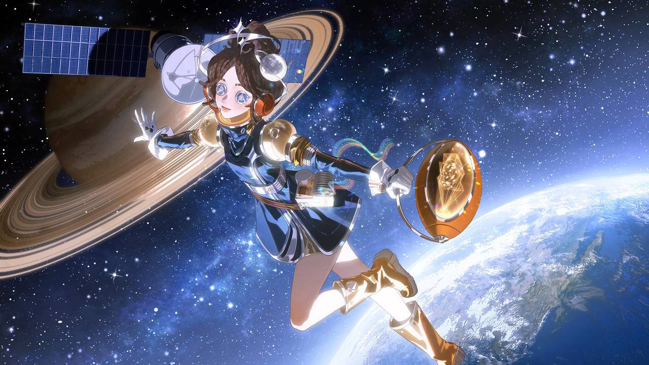 第五人格 园丁 宇宙 地球 4K高清壁纸