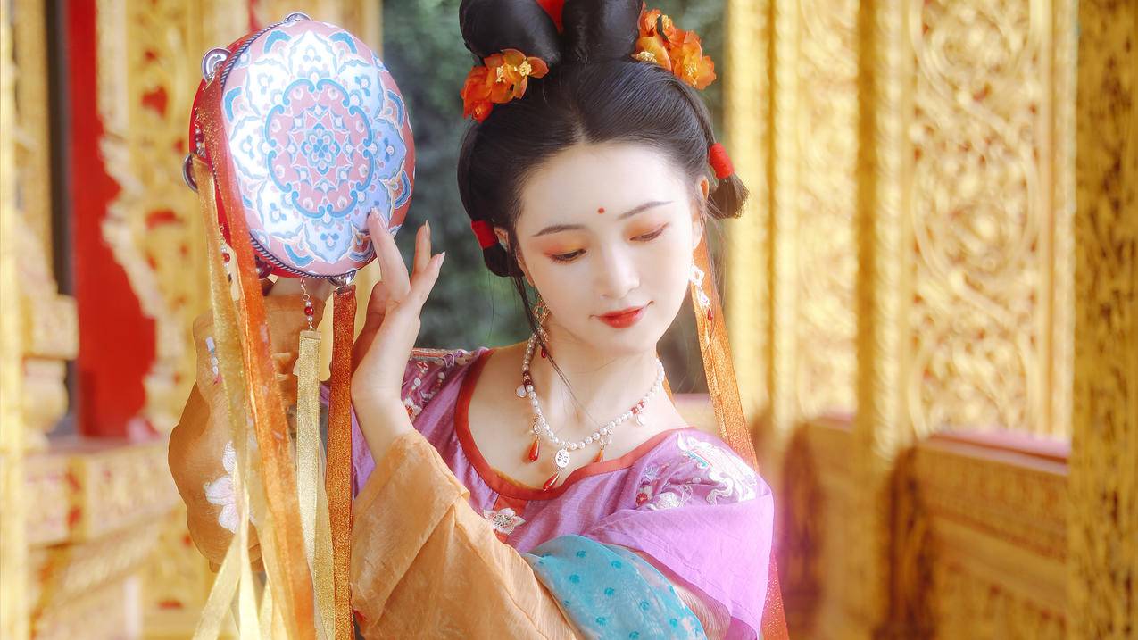 古装 古风 清纯 美女 4k电脑壁纸 编号331849