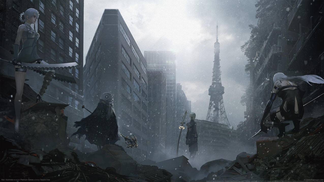 《尼尔 机械纪元 NieR Automata》4K高清壁纸