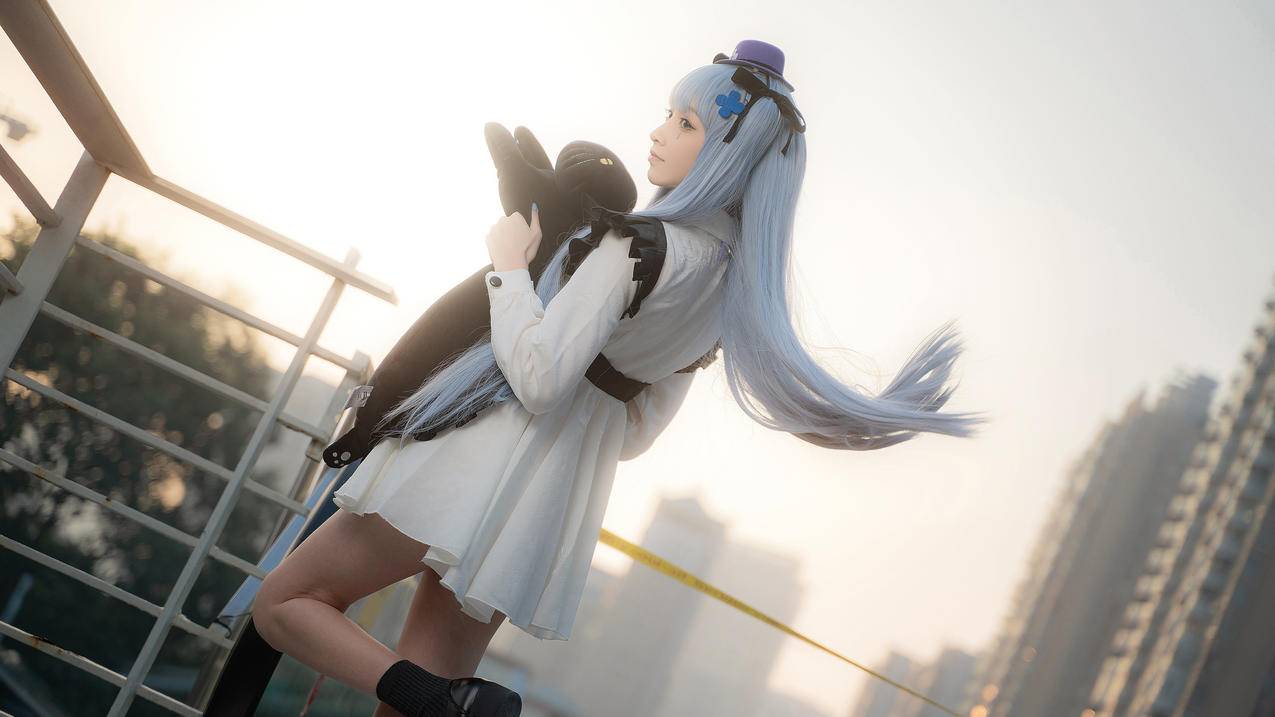 cosplay 初空姬 美女 4k电脑壁纸