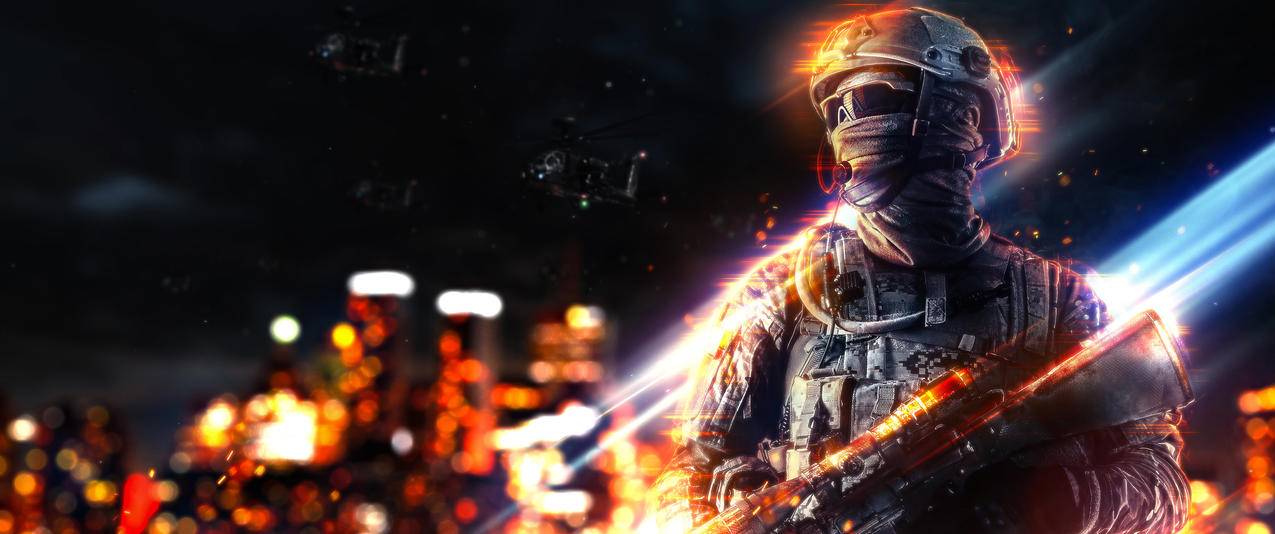 《战地6》游戏人物背景3440x1440带鱼屏游戏壁纸