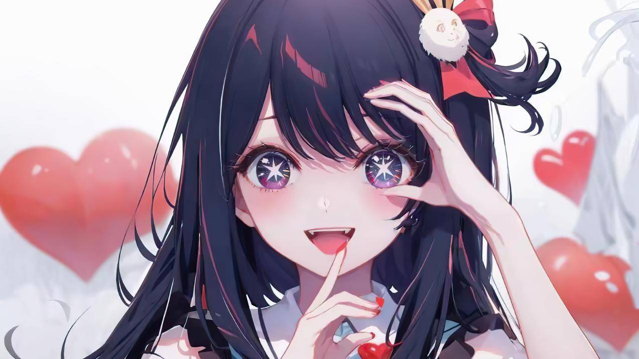 可爱女孩星野爱4K动漫壁纸