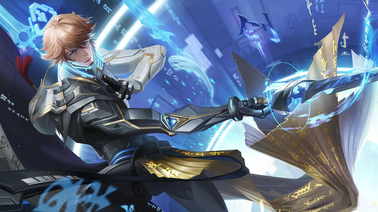 鸣剑・曳影 李白《王者荣耀》 4K高清电脑手机壁纸