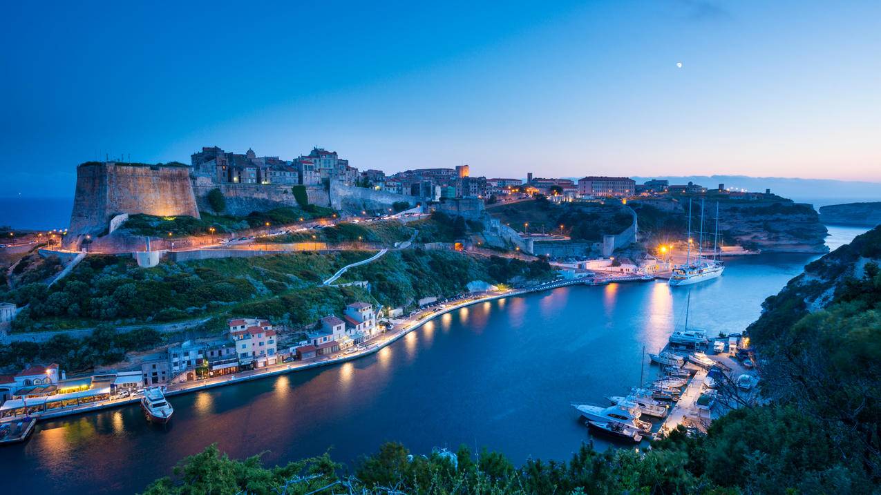 博尼法乔城堡 4K风景壁纸 3840x2160