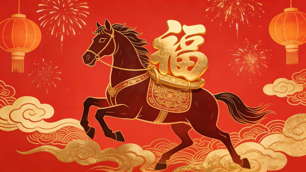 2026马上有福4K壁纸