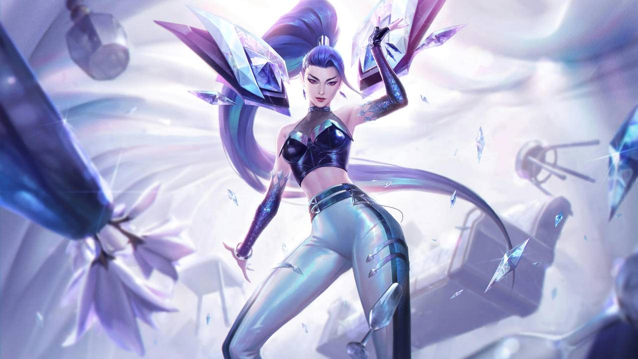 KaiSa卡莎《lol英雄联盟》KDA The Baddest 4k超清图片