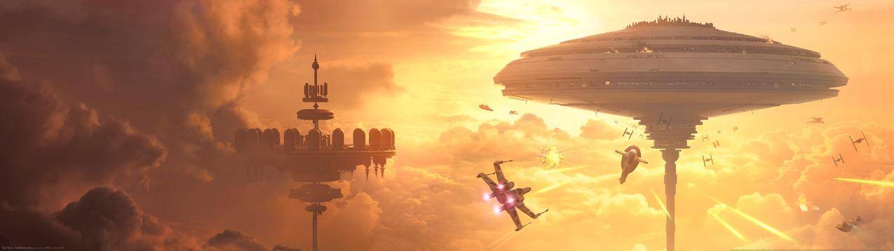 《星球大战 Star Wars Battlefront Bespin》5120x1440游戏壁纸