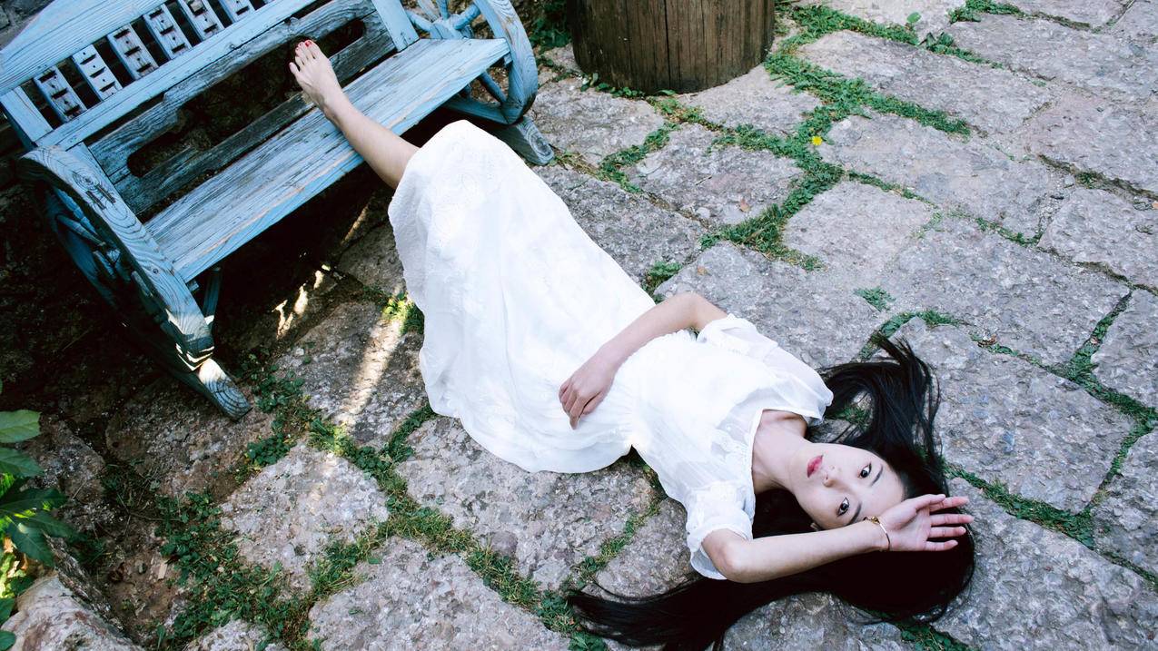 文艺清新美女5k壁纸