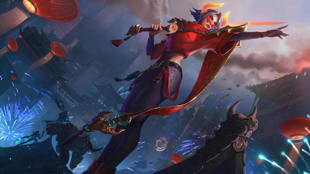 福牛守护者-菲奥娜《英雄联盟LOL》 4K游戏超清壁纸