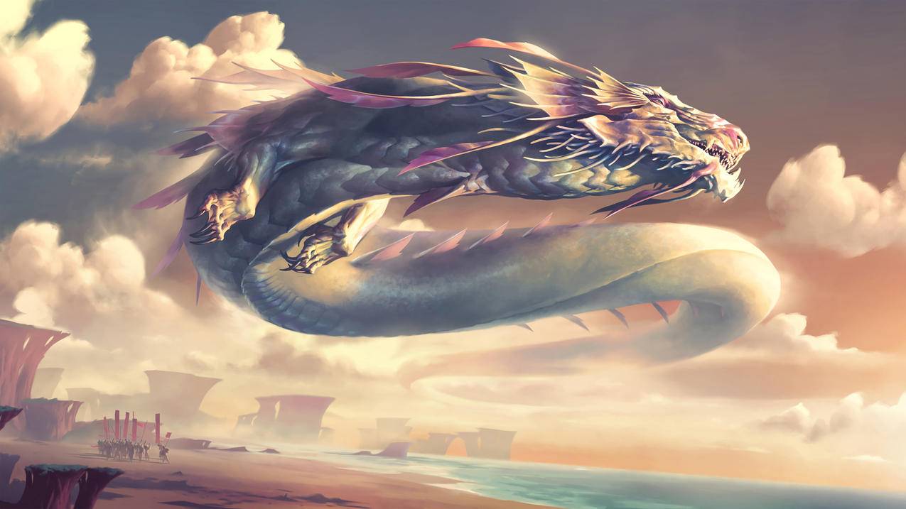 《LOL英雄联盟》符文之地传说 蛟龙 4k超清游戏图片