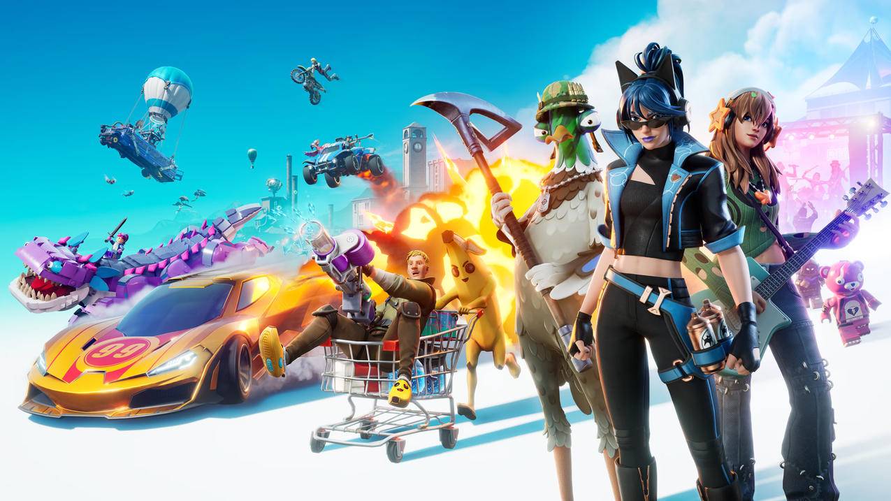 《Fortnite Key Art》4K游戏壁纸 3840x2160