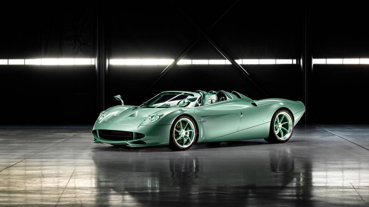 帕加尼 Huayra Codalunga Speedster 限量跑车 4K高清壁纸