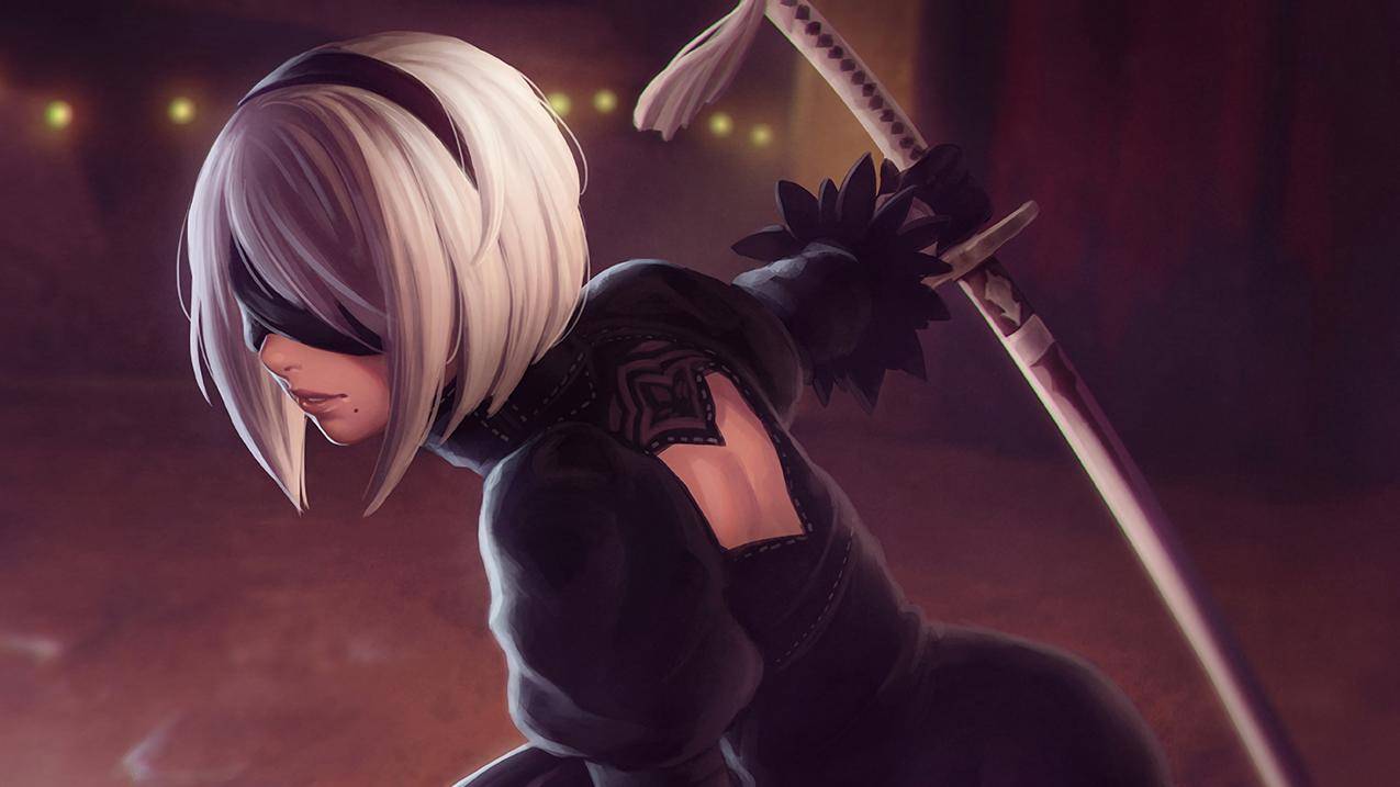 nier2BB动机4k高清壁纸