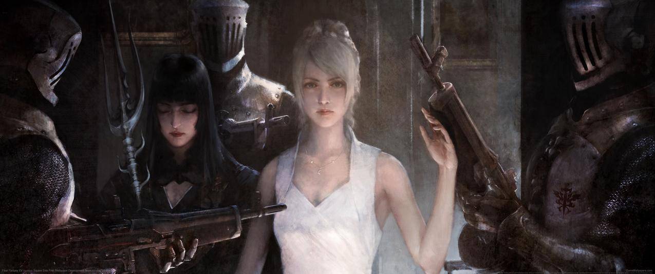 最终幻想XVFinalFantasyXV带鱼屏壁纸