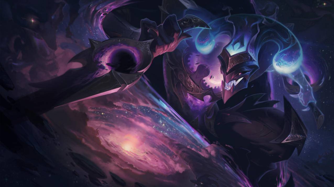 《英雄联盟 恶魔小丑 死兆星 萨科 LOL》4K游戏高清壁纸