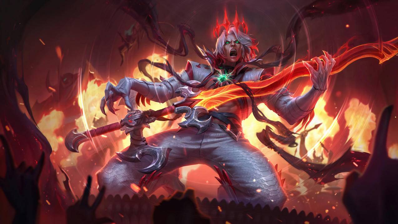 lol英雄联盟破败之王 五杀摇滚乐队 佛耶戈4k游戏壁纸