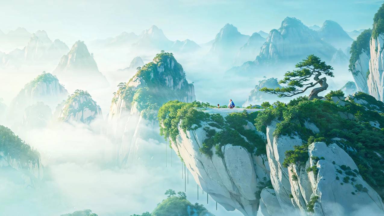 哪吒之魔童闹海唯美风景 4K壁纸 3840x2160