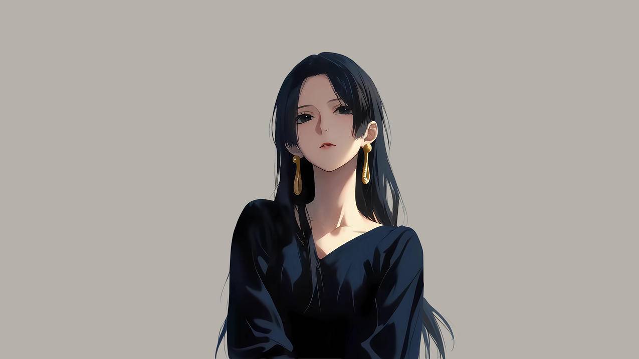 海贼王女帝 简约 4K电脑壁纸3840x2160