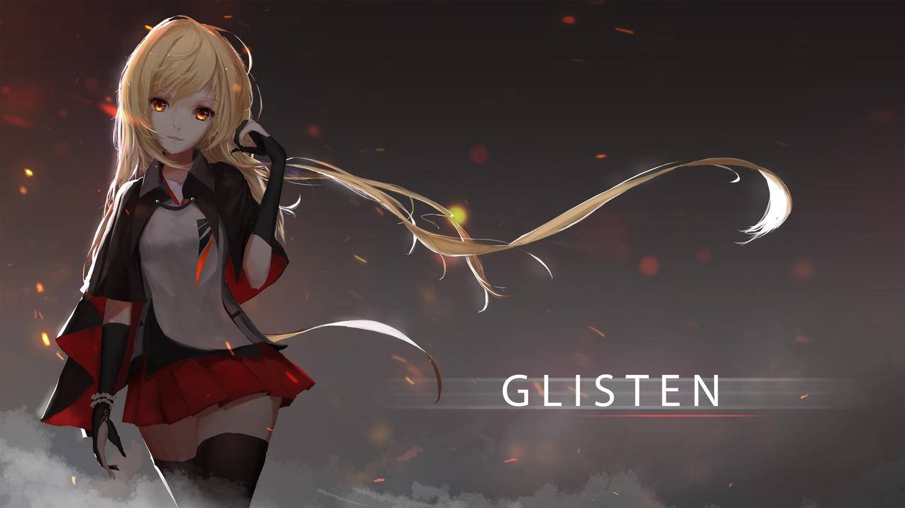 glisten 动漫少女 4k高清壁纸