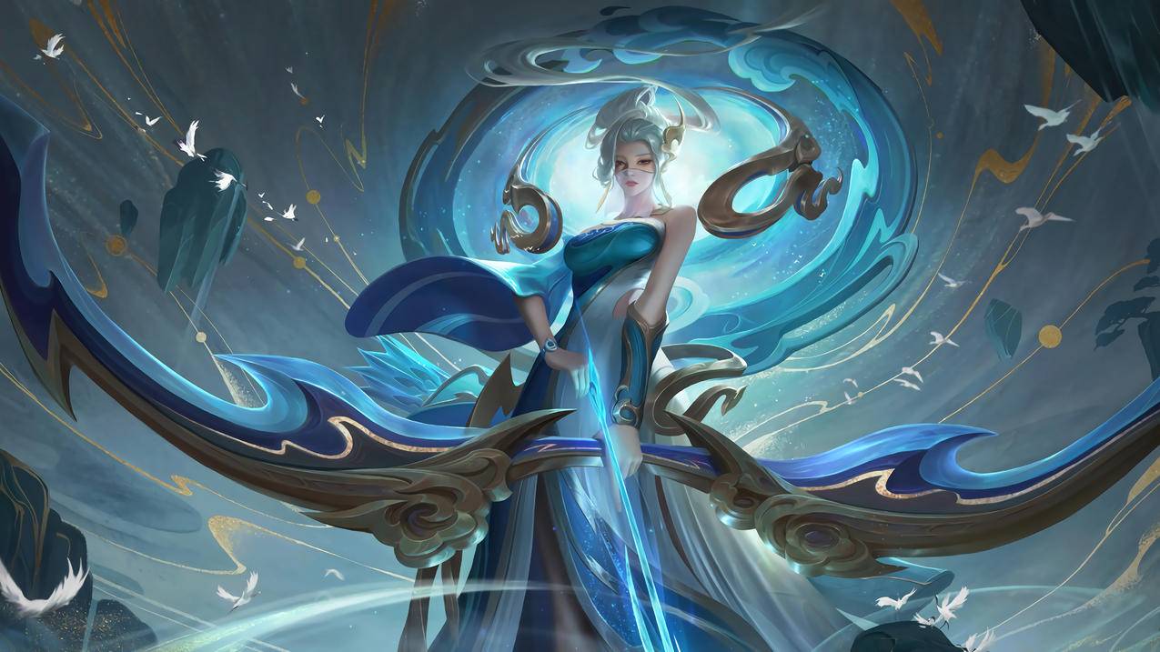 《王者荣耀》太华·伽罗 4K游戏高清壁纸